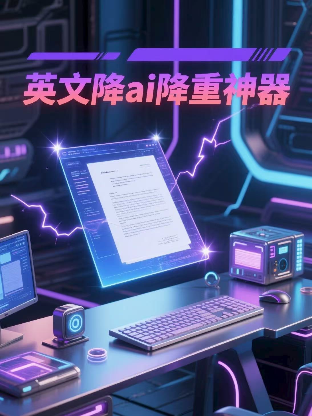 PaperAiBye：专为英文论文优化的智能降AI降重解决方案