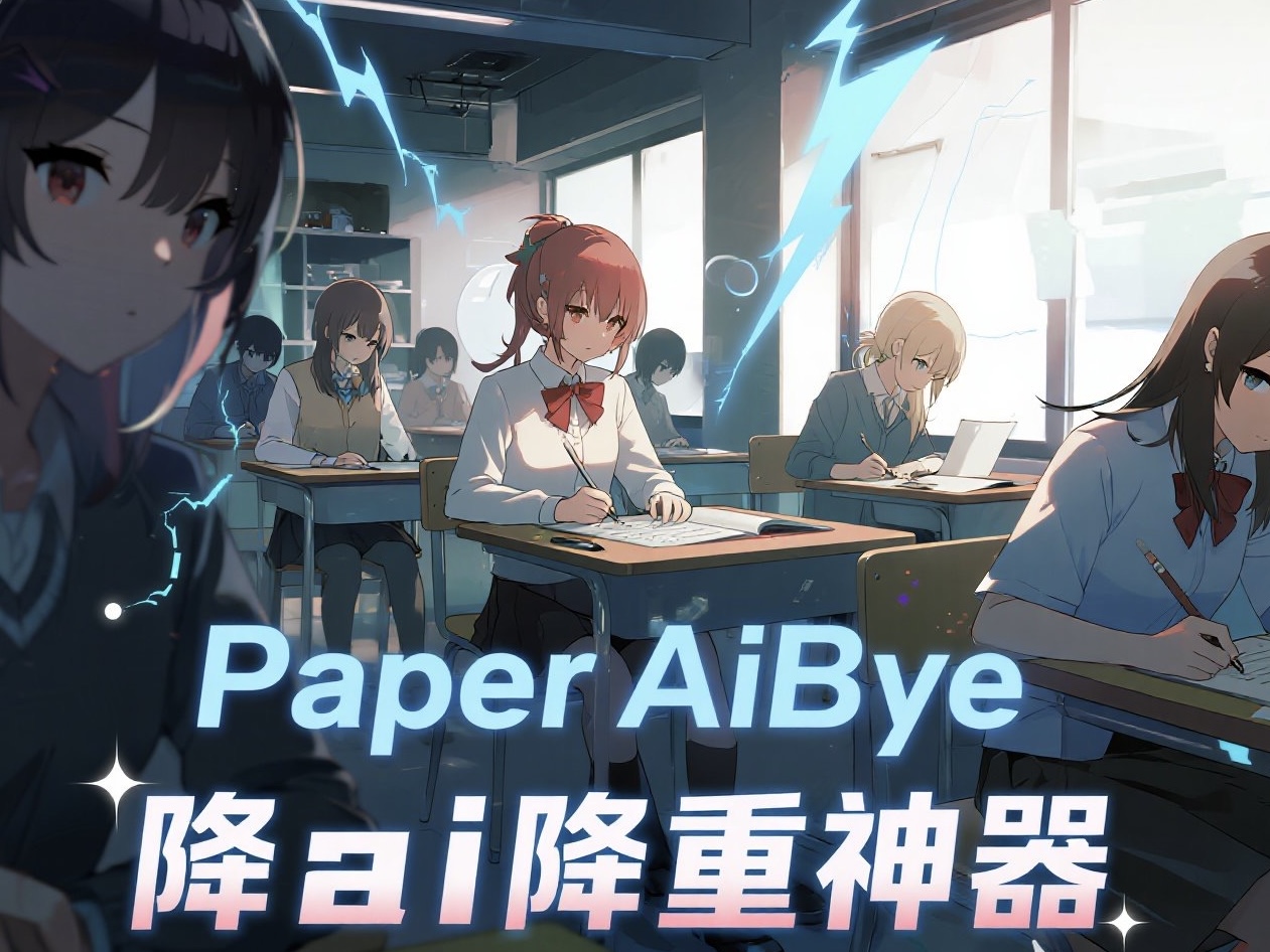 PaperAiBye：一小时狂降AIGC率至3%，英专生赶Due神器全程揭秘！