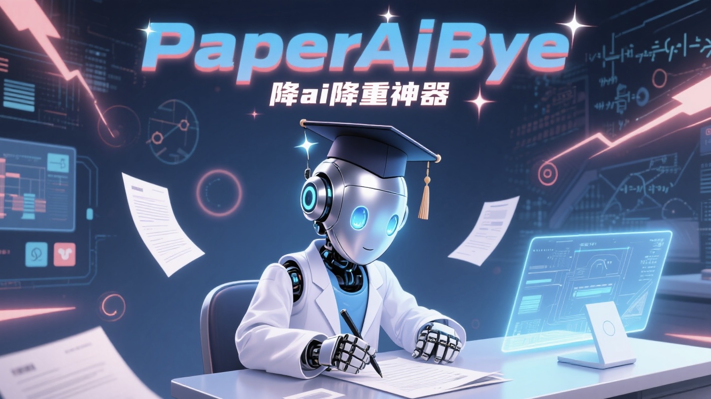 赶 due 人狂喜！PaperAiBye 一键降 AI 率 + 降重复率，还送免费英文 AIGC 检测
