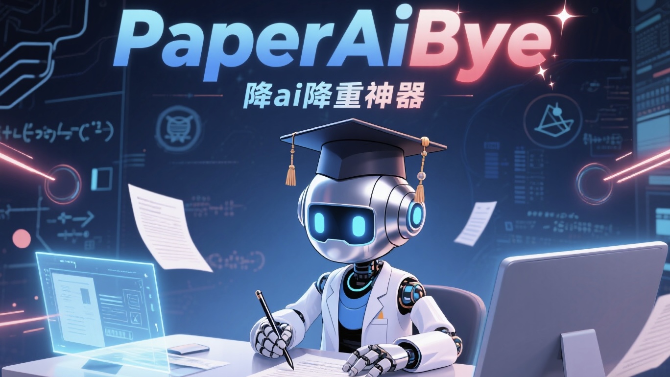 论文降AI降重：理论与方法全解析及PaperAiBye工具推荐