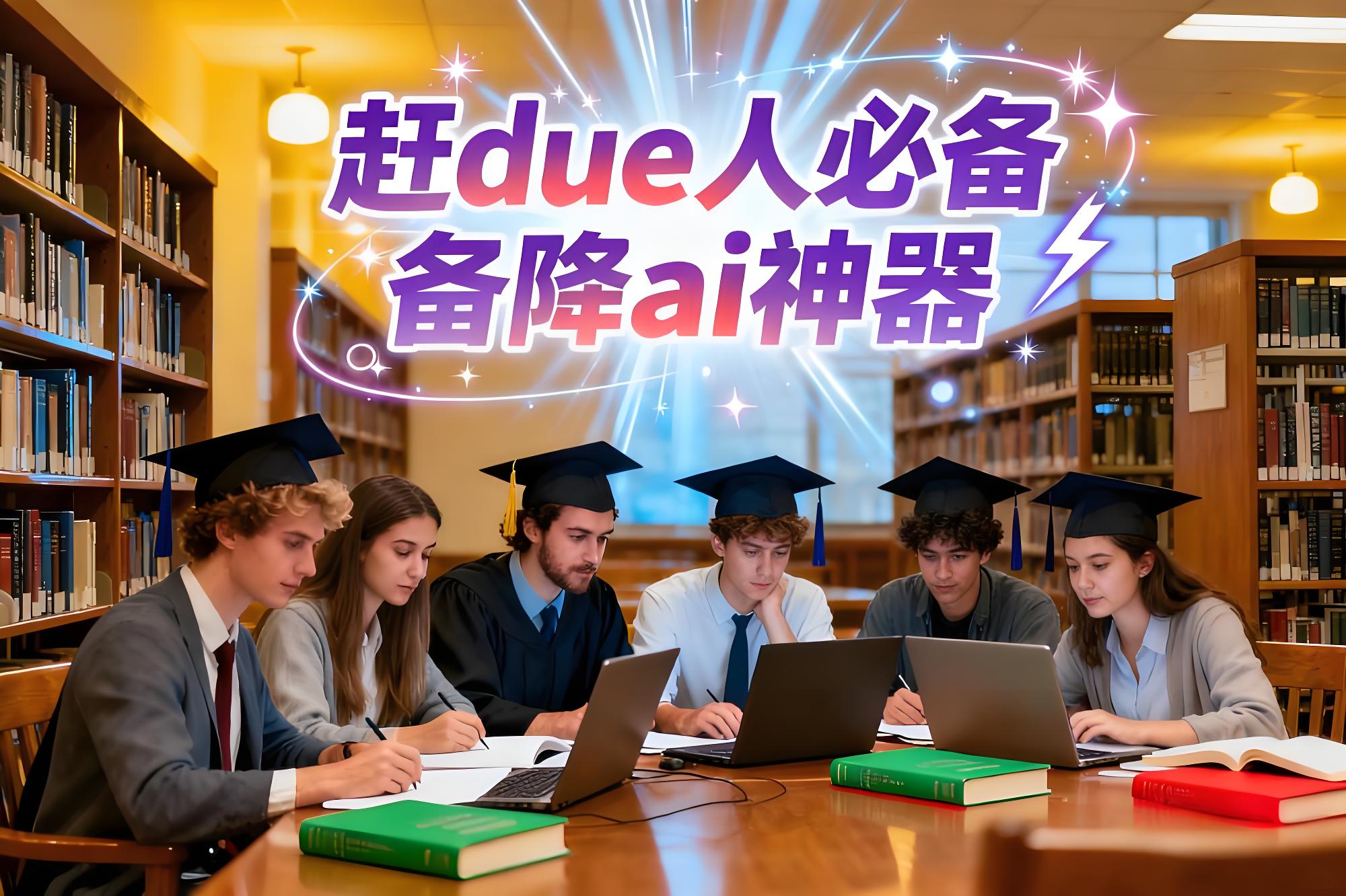 留学生赶due泪史：通宵写完论文，却因AI率过高被质疑？2025年最强自救指南来了！