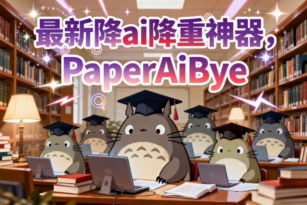 你还在熬夜改论文AI率？学霸们早已悄咪咪用上了这个神器！