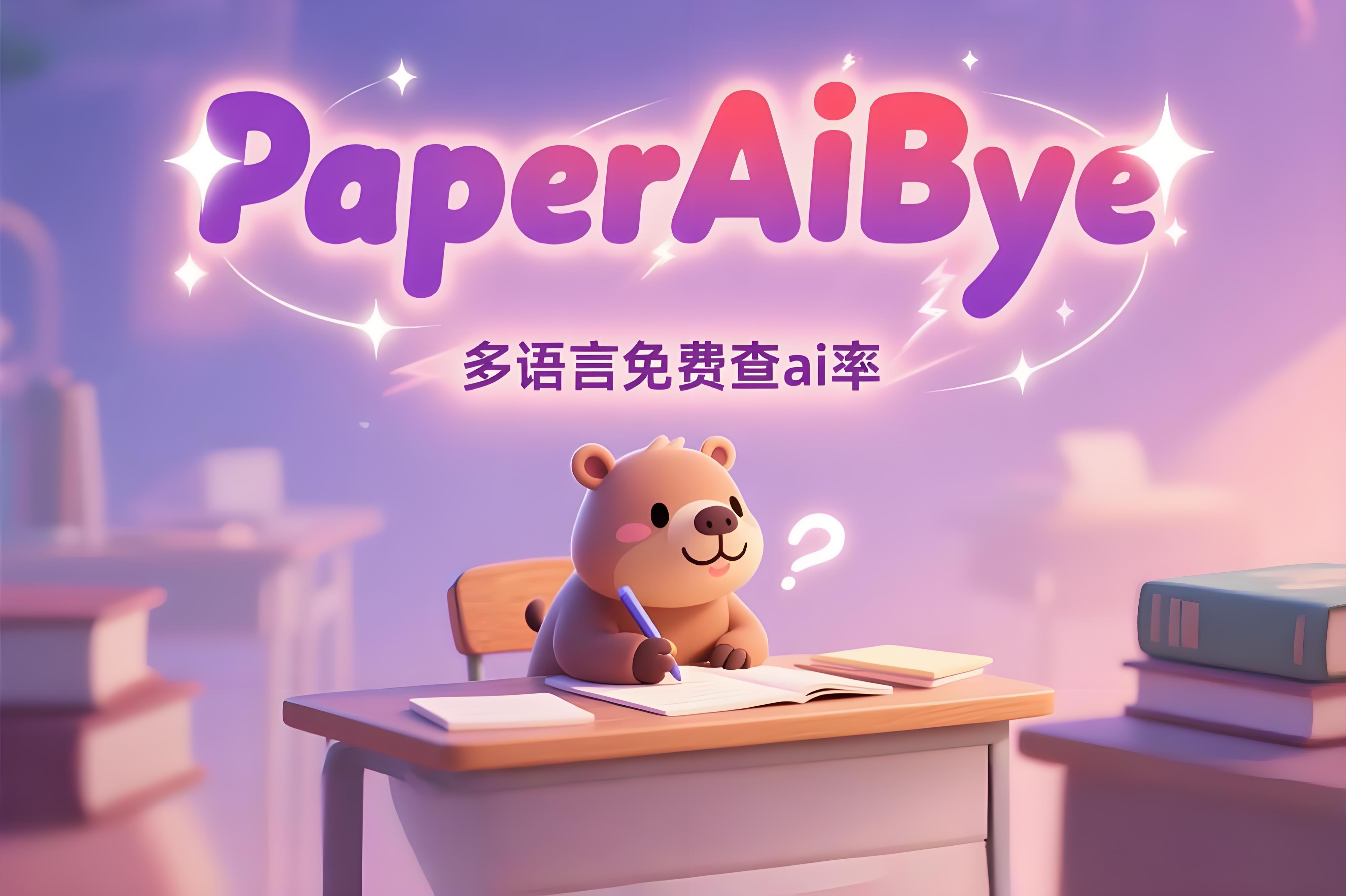 PaperAiBye实测：免费查AI率+精准降低AIGC率，论文党的必备神器！