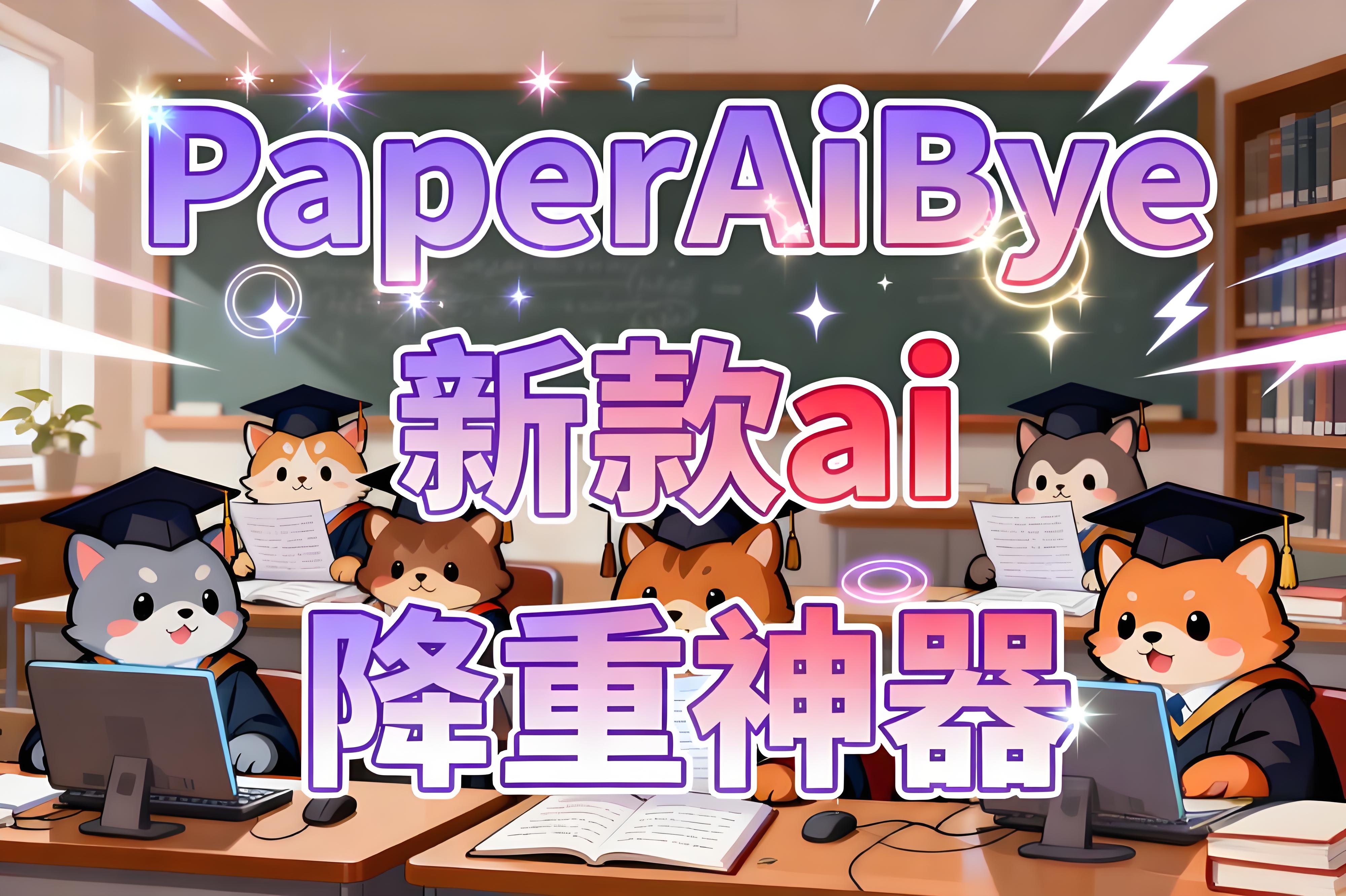 论文神器PaperAiBye：当学术写作遇上AI检测，我们如何守住原创性金线？