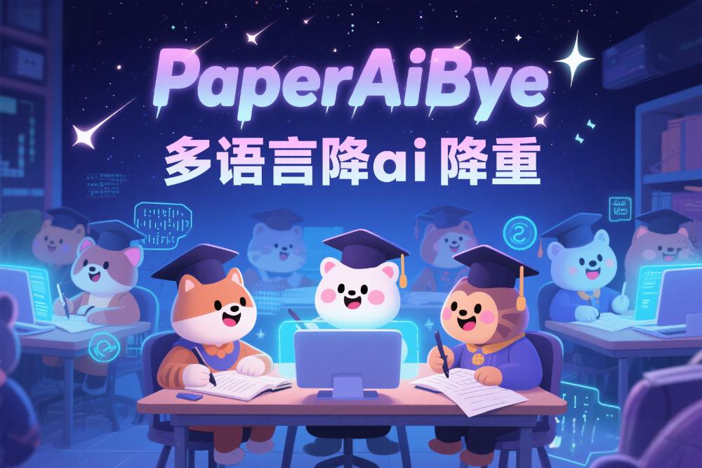 英专生论文写作破局：PaperAiBye 重构学术表达，从 “机器感” 到 “教授级” 的蜕变