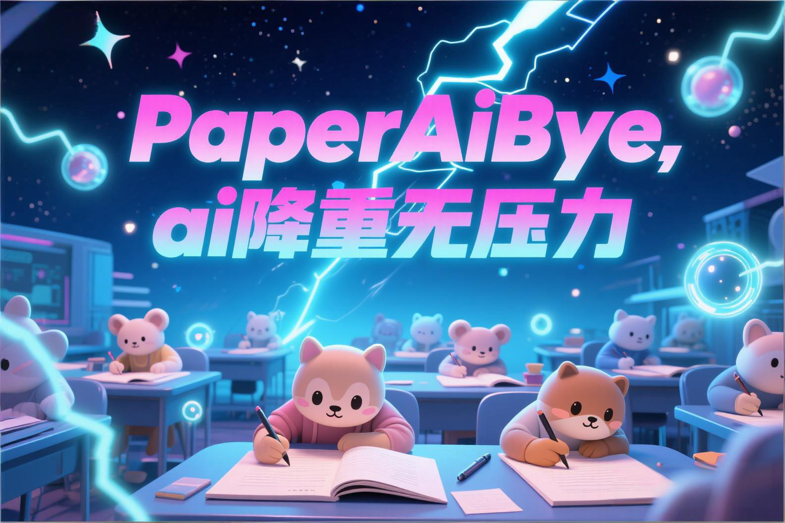 论文季救命神器！熬夜改到崩溃的AI率，用它三天从58%降到3%！