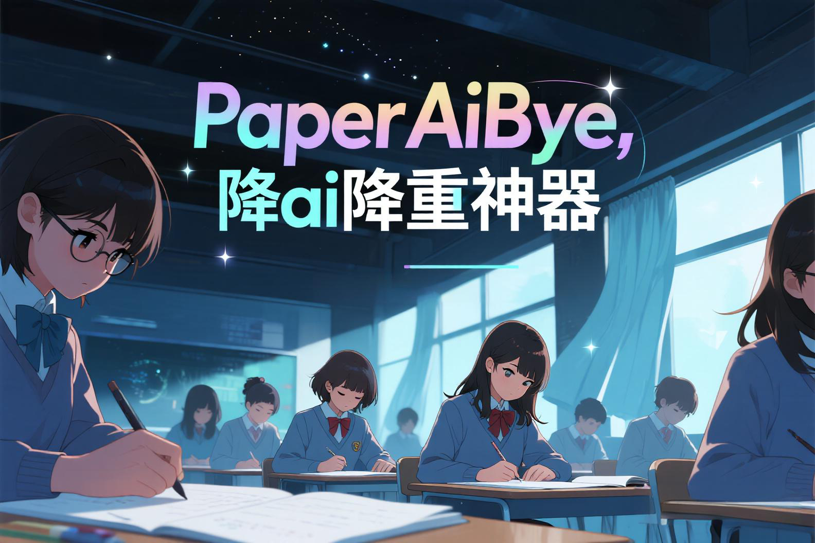 逆天改命！PaperAiBye的「降AI率」功能，让学术党告别0分警告