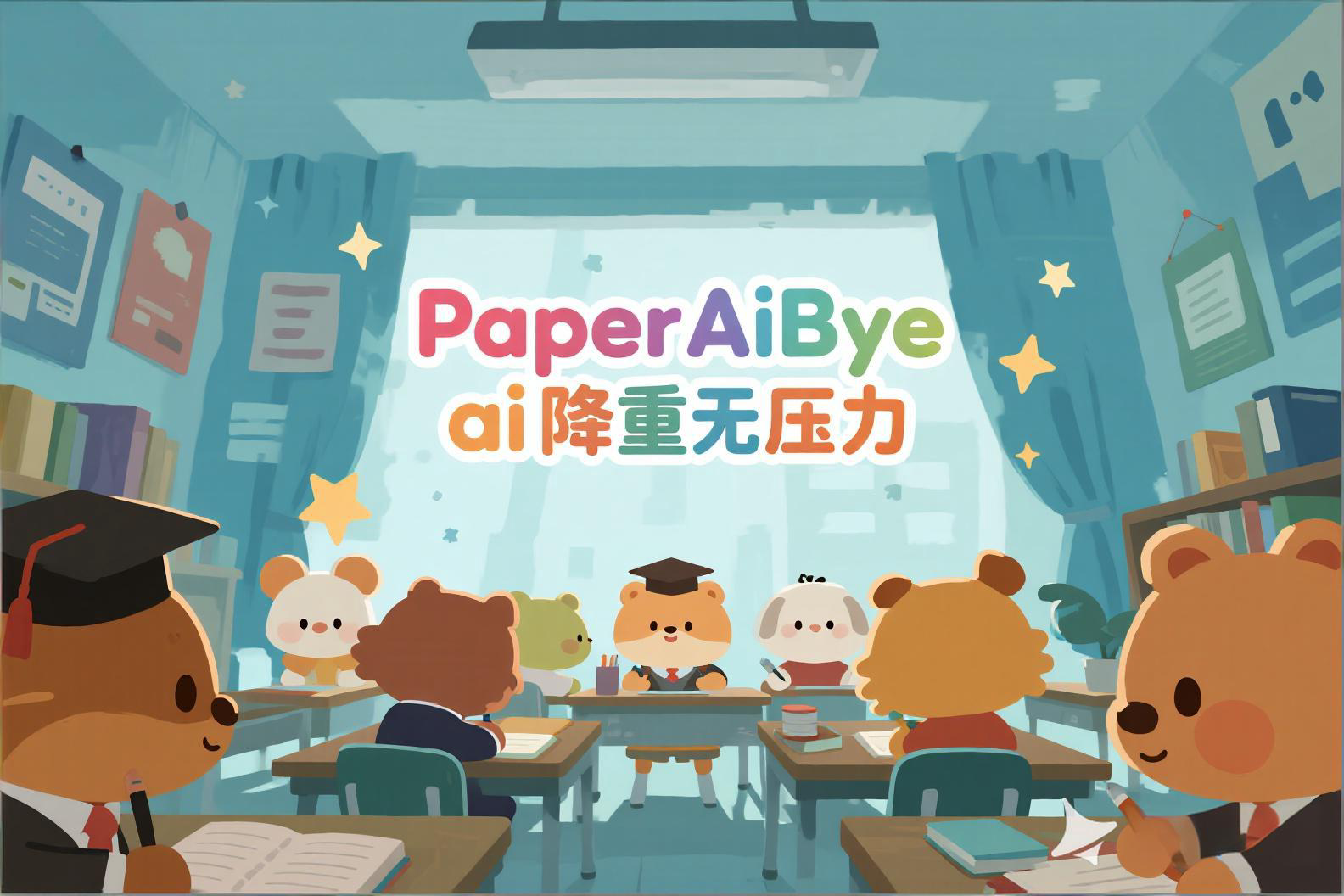 Deadline前3天救急！PaperAiBye一键降AI降重，留学生再也不用熬夜改论文