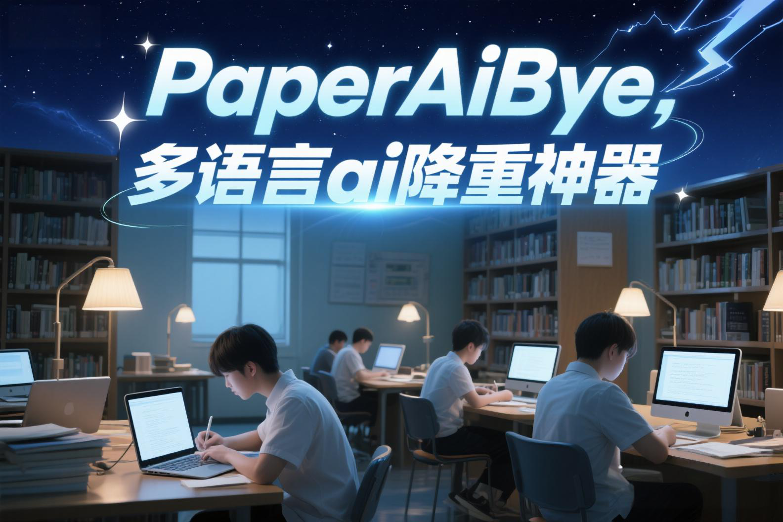100+留学生实测！PaperAiBye降AI降重真实反馈，中英文论文全搞定