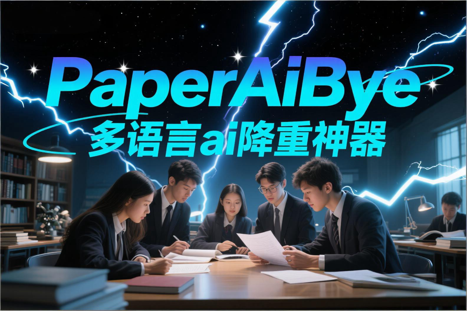 PaperAiBye：ai降重神器，逻辑锚定保核心论点，双降升质！