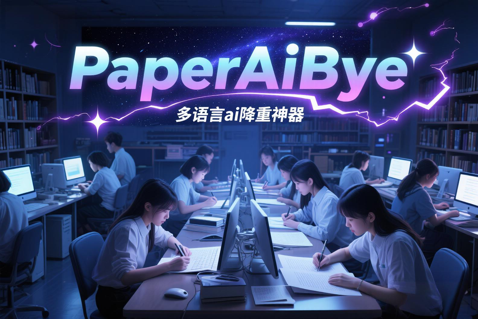 AI检测风暴下的学术守护者：PaperAiBye如何为论文合规性保驾护航