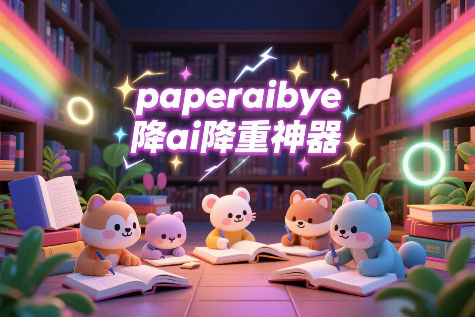 Turnitin AI率38%？这款神器1分钟降到0，免费试用还能润色提分！