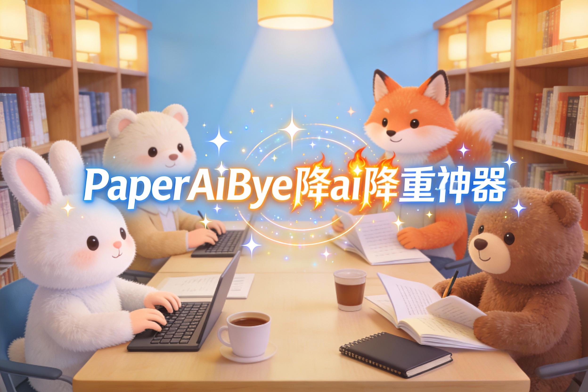 为什么他们的论文AI率总能一次过？原来就差这个神器！